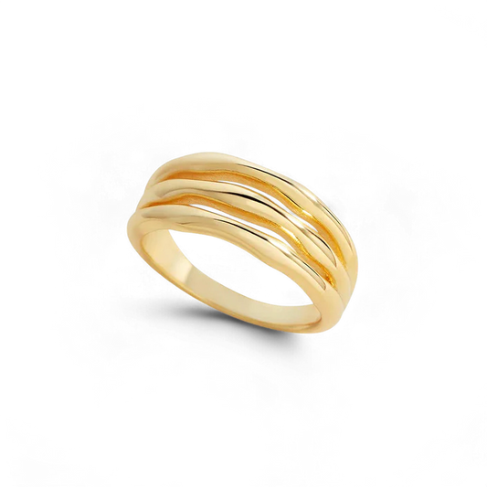 Gold Triple Ring