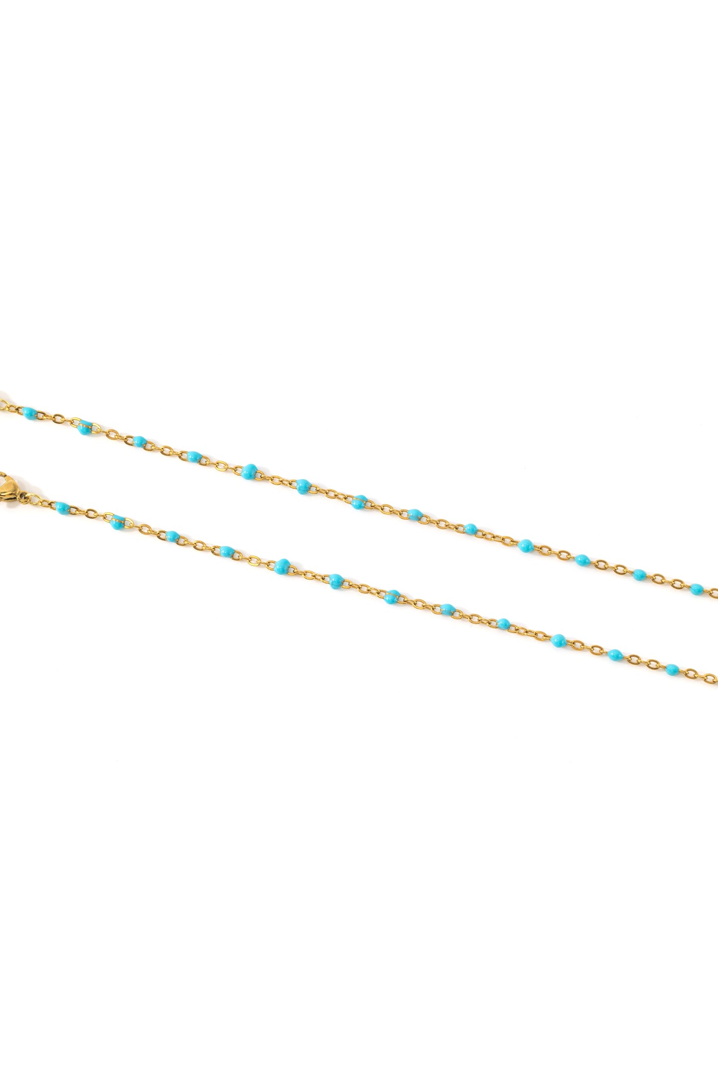 Turquoise Beaded Station Bracelet