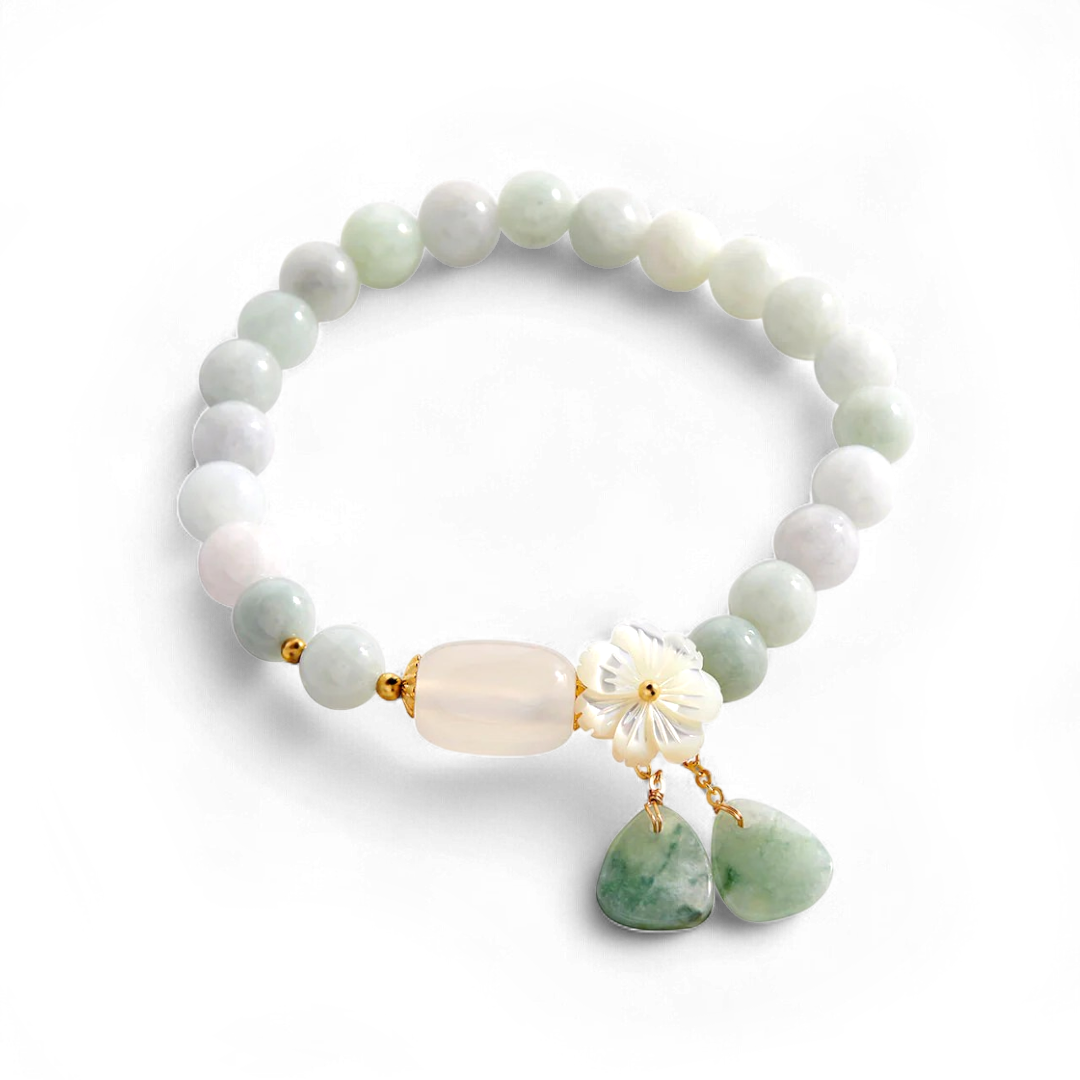 White Jade Luck Bracelet