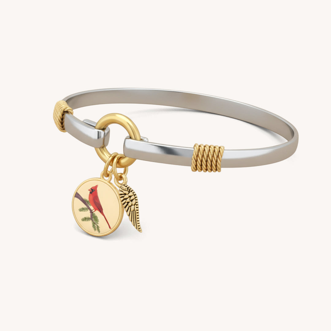 Cardinal - Two-Tone Custom Charm Bracelet