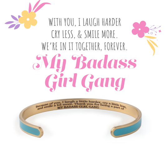 My Badass Girl Gang Multiple Color Bangle