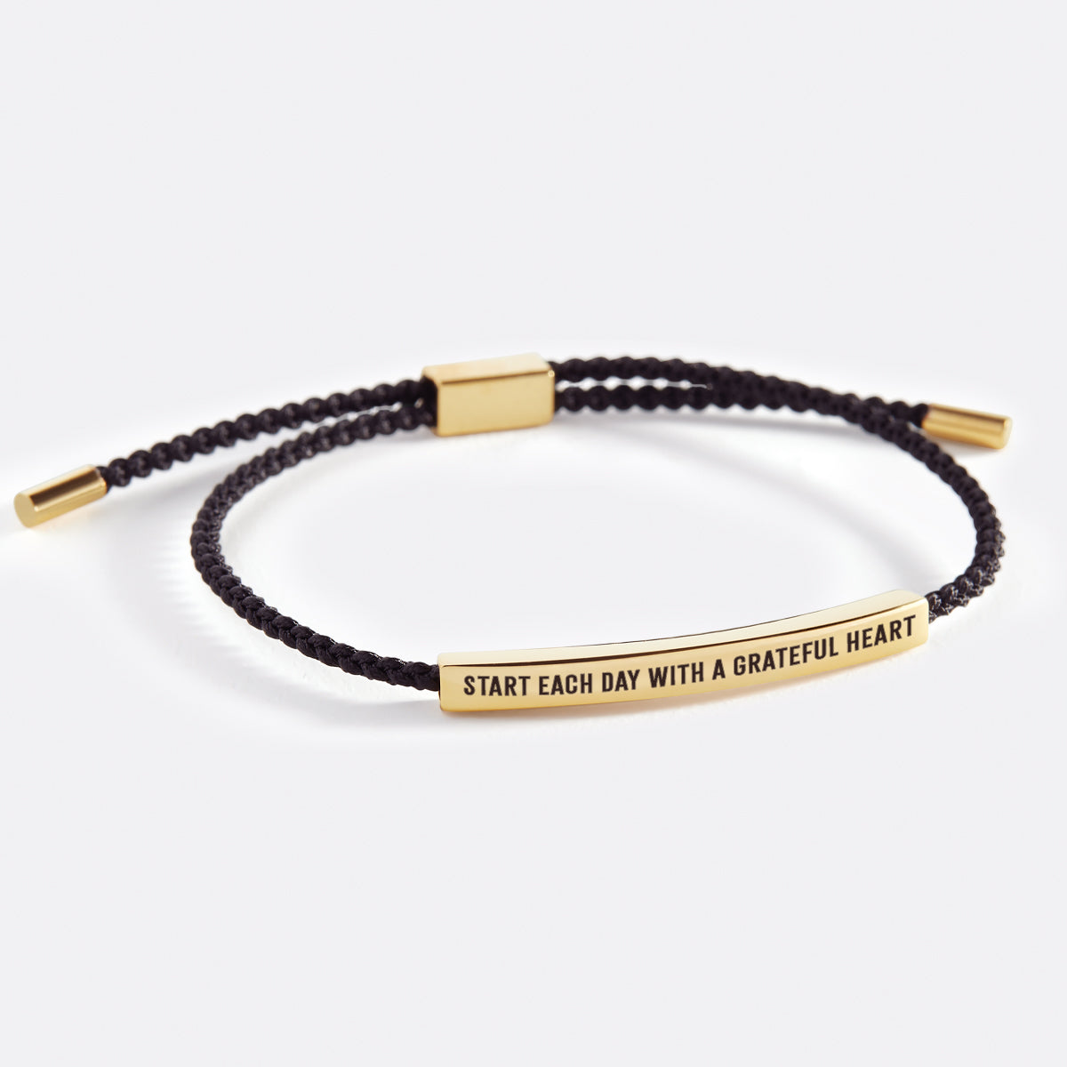 Start Each Day With A Greatful Heart Inspire Bracelet
