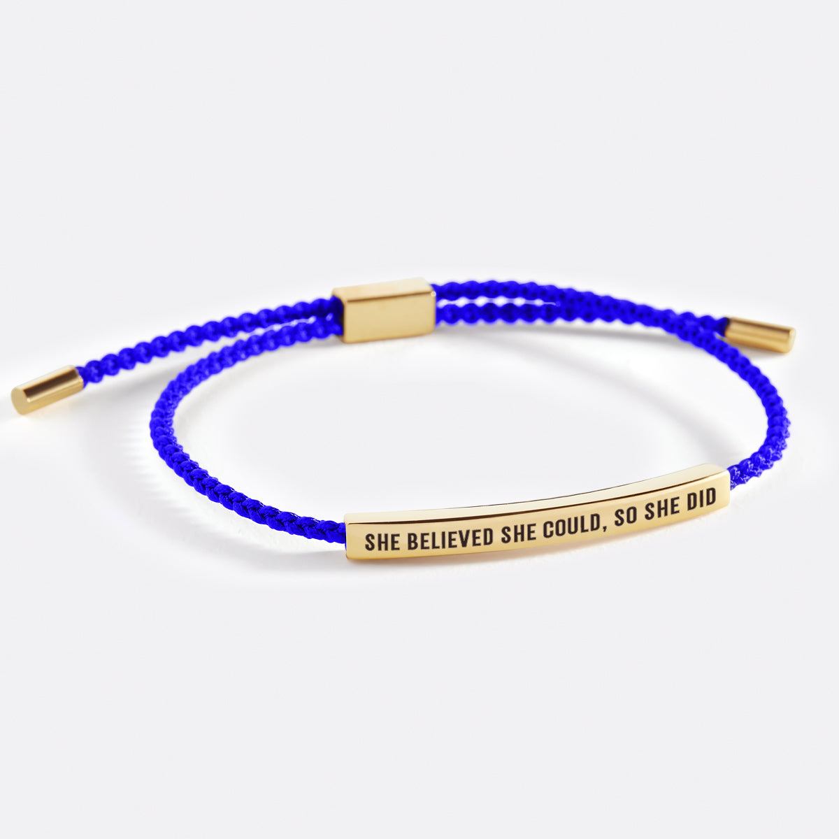 She Believed She Could, So She Did Inspire Bracelet