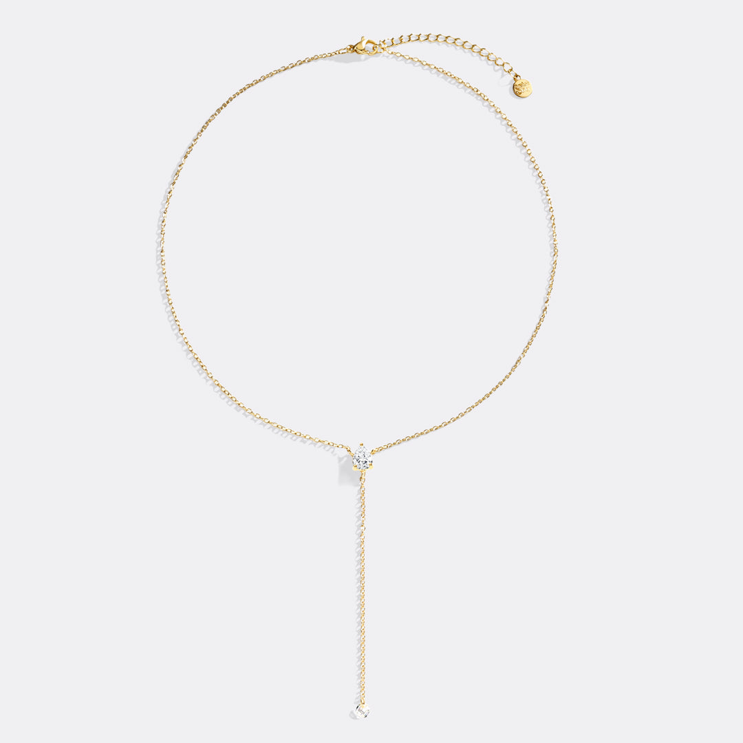 Minimalist Lariat Necklace