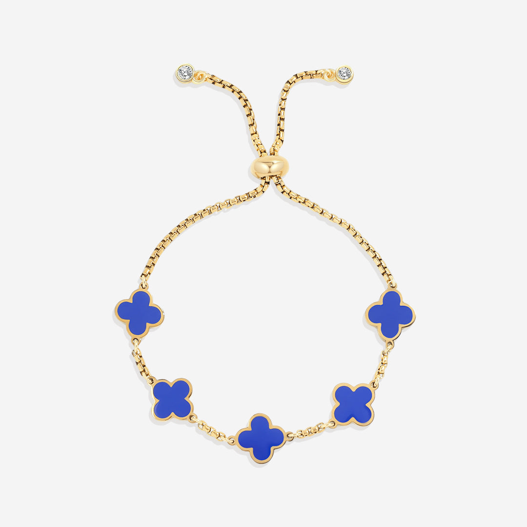 Clover Enamel Bracelet