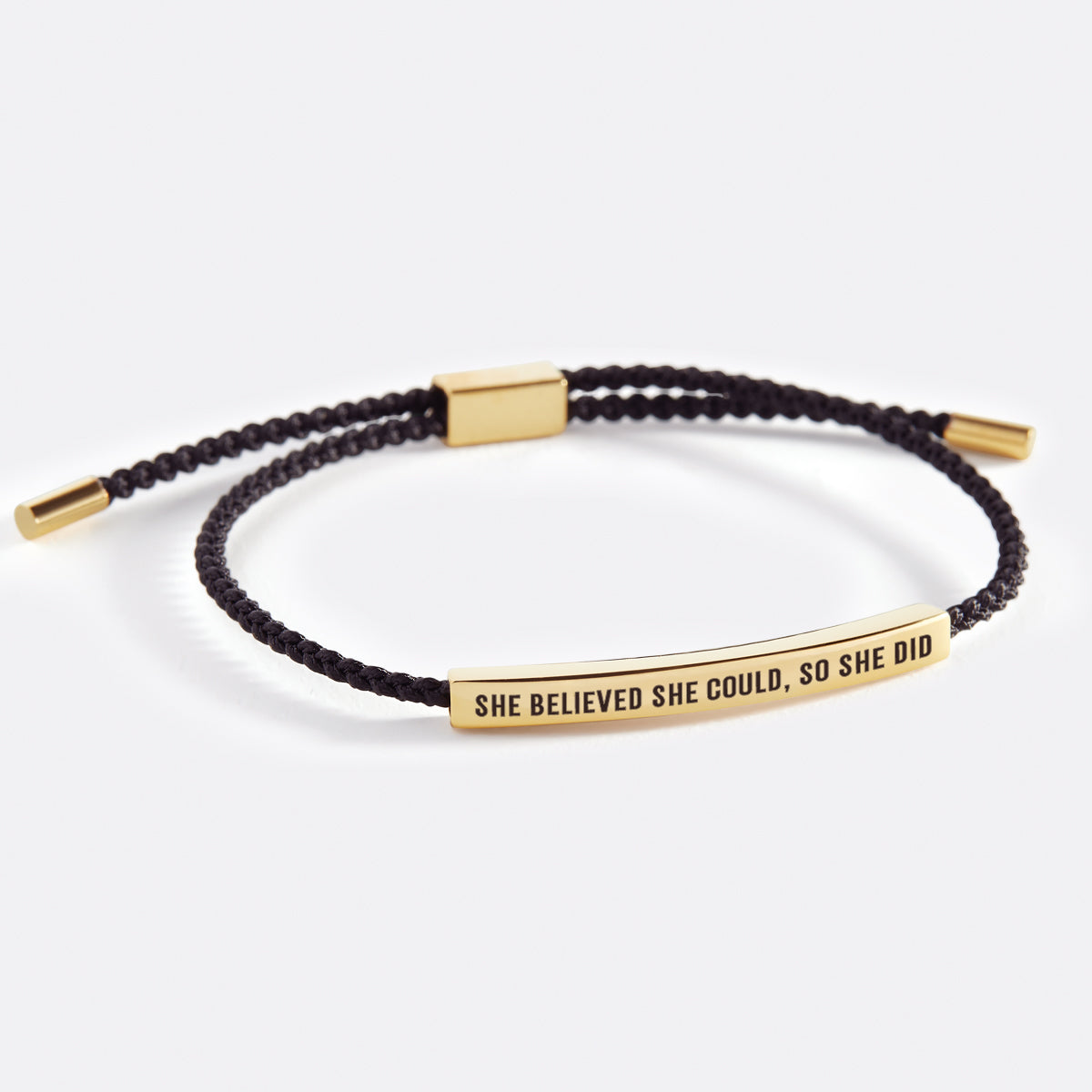 She Believed She Could, So She Did Inspire Bracelet
