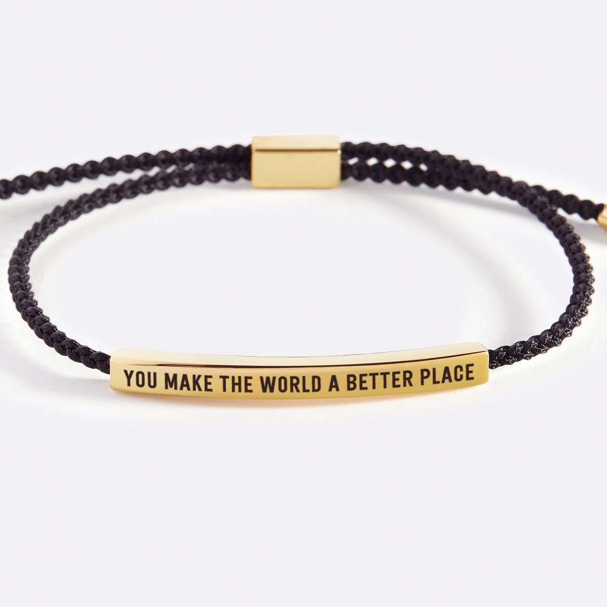 You Make The World A Better Place Inspire Bracelet