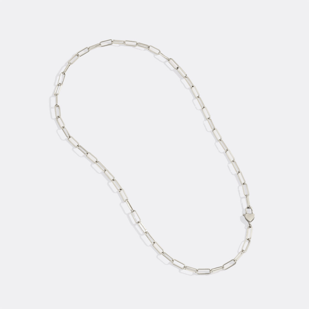 Heart Padlock Necklace