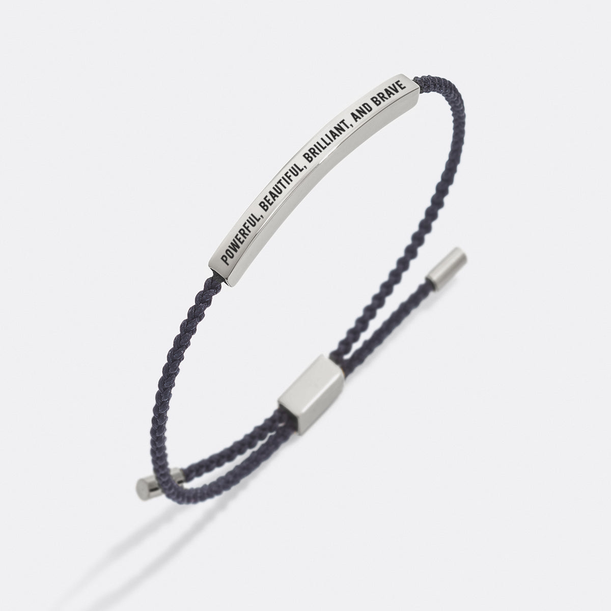 Powerful, Beautiful, Brilliant, and Brave Inspire Bracelet