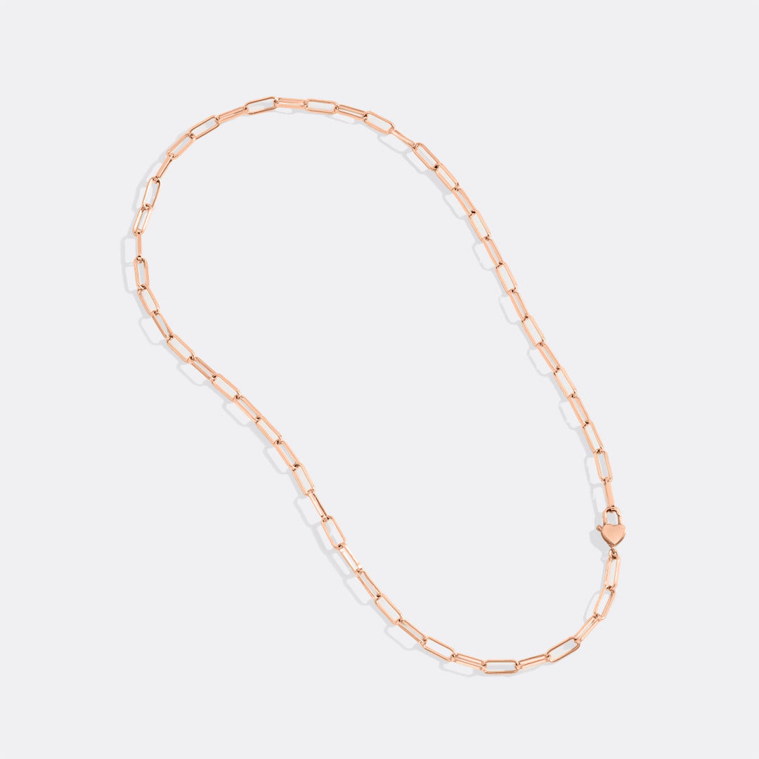 Heart Padlock Necklace