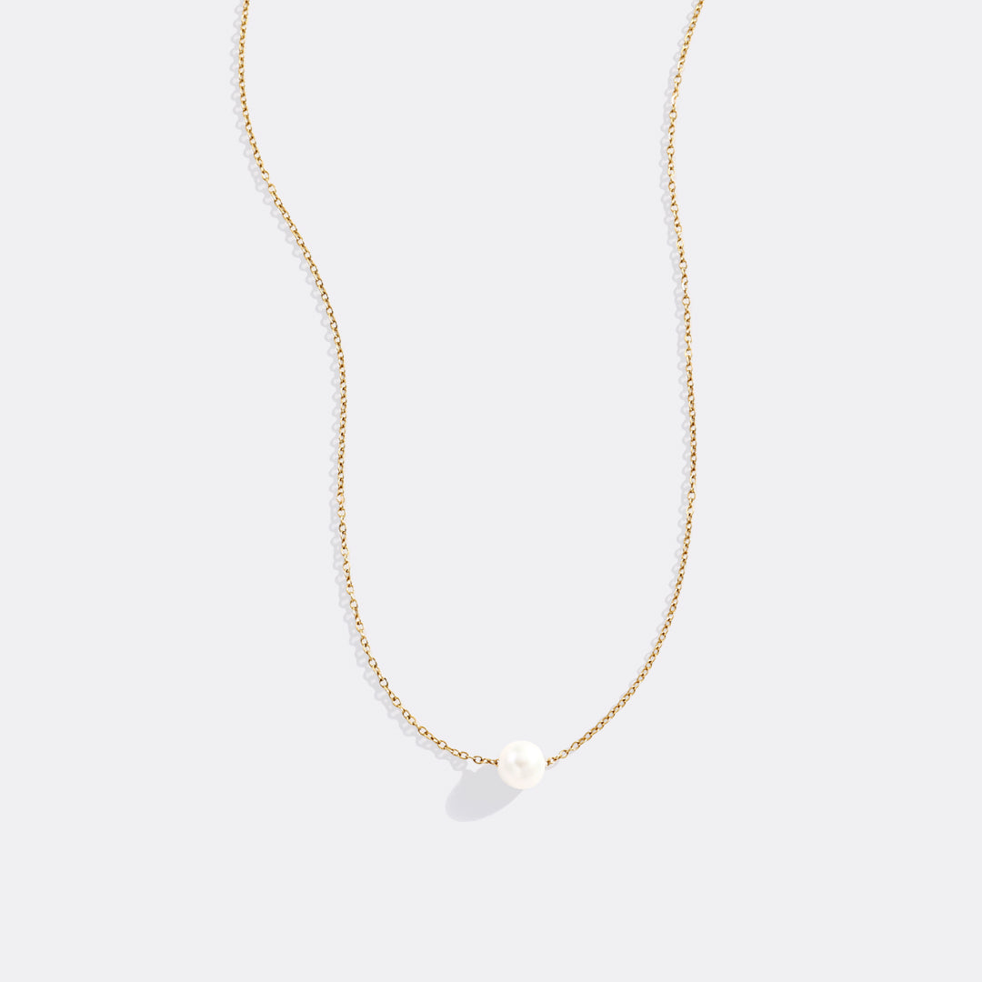 Floating Pearl Necklace