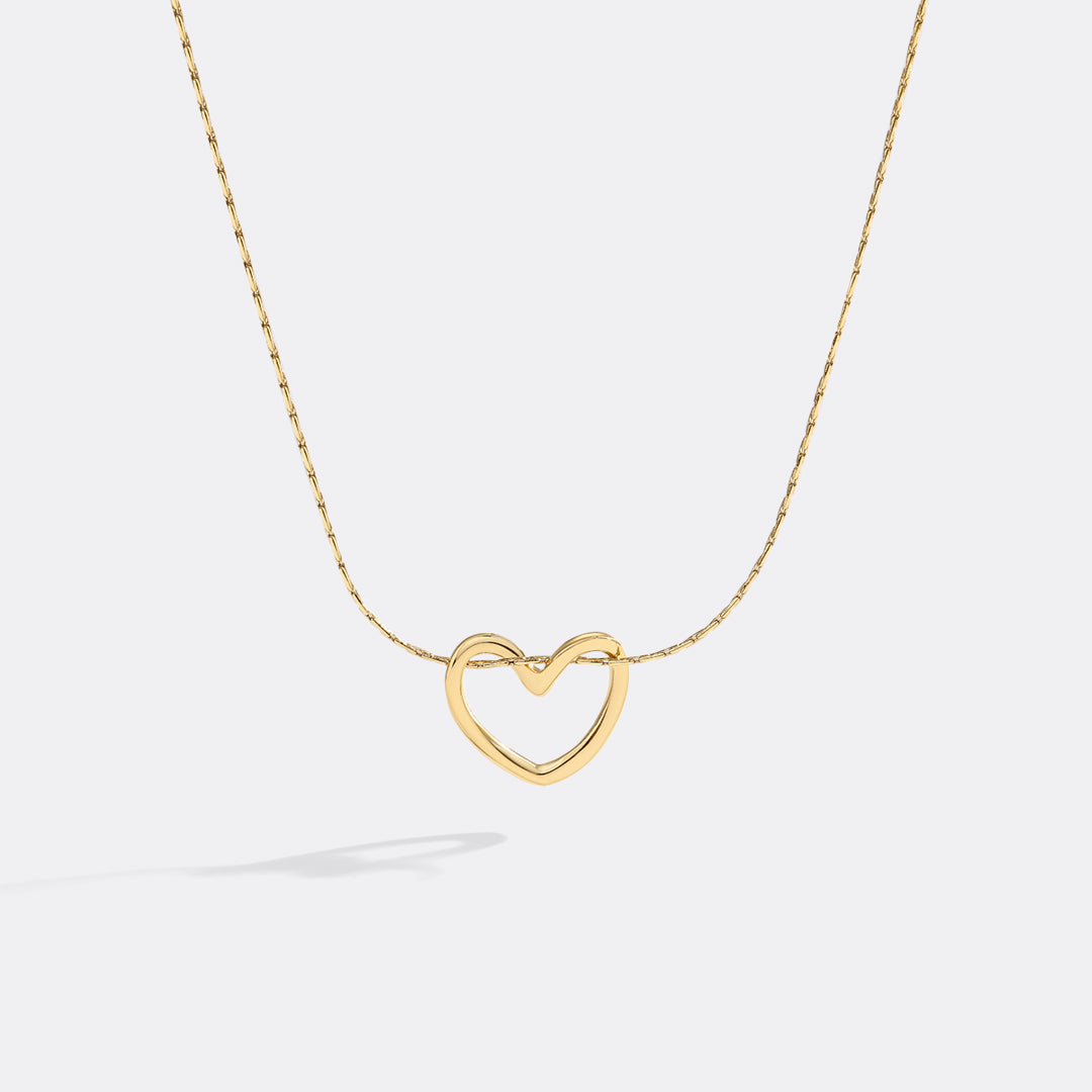 Open Heart Necklace