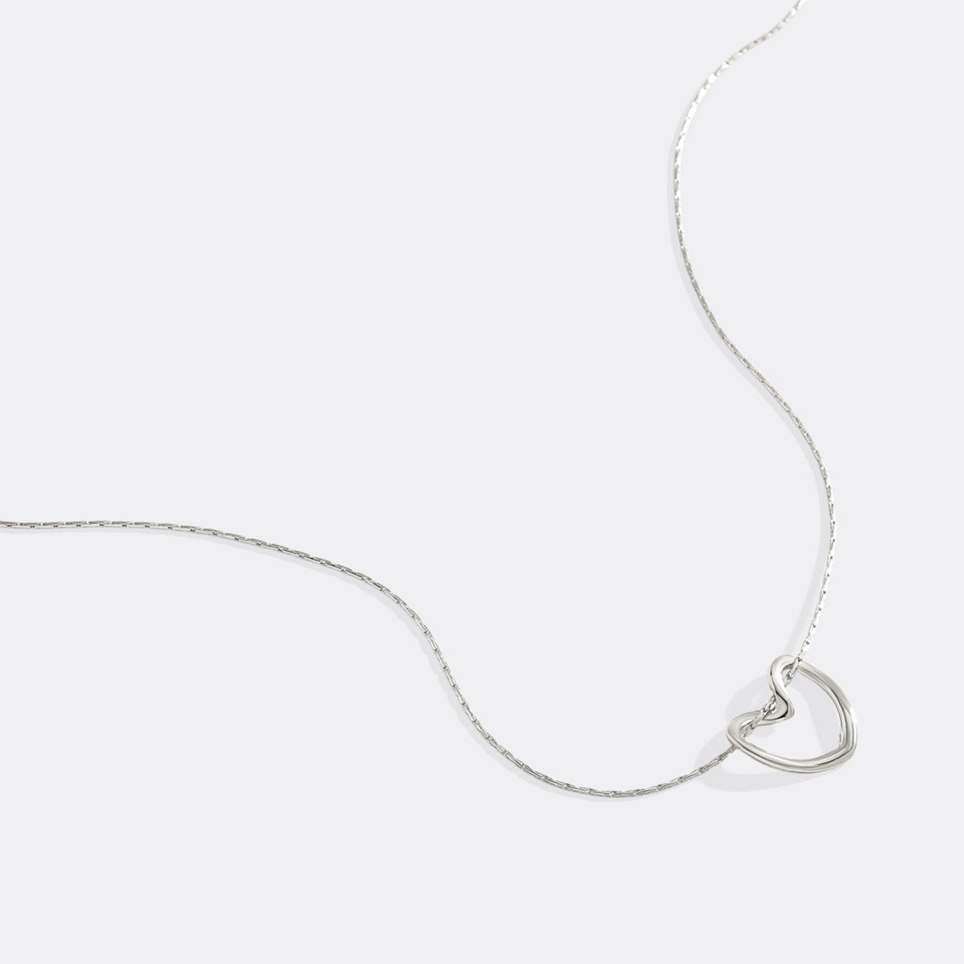 Open Heart Necklace