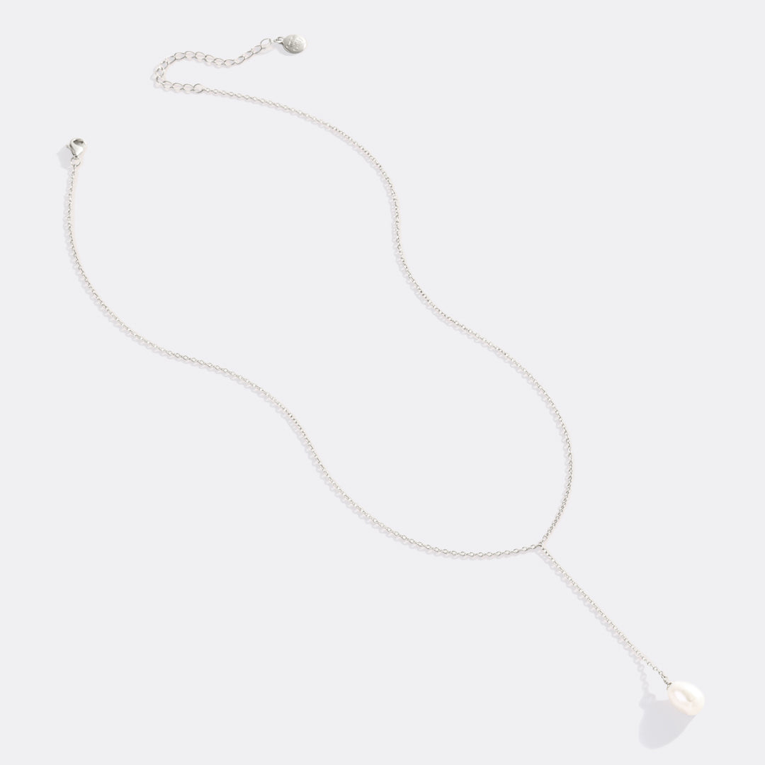 Pearl Lariat Necklace