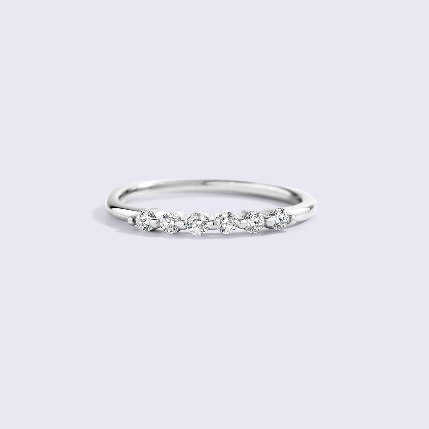 Brilliant Floating Diamond Ring