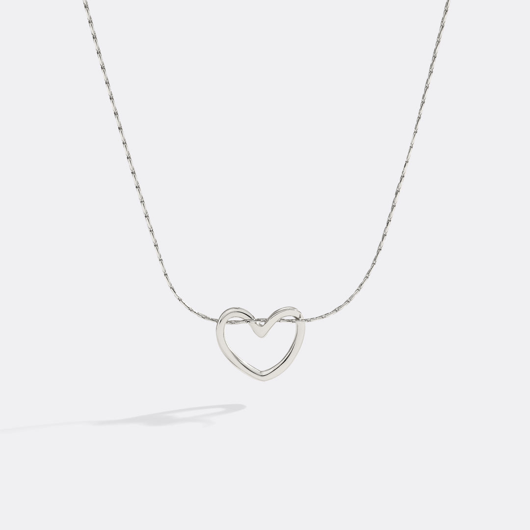 Open Heart Necklace