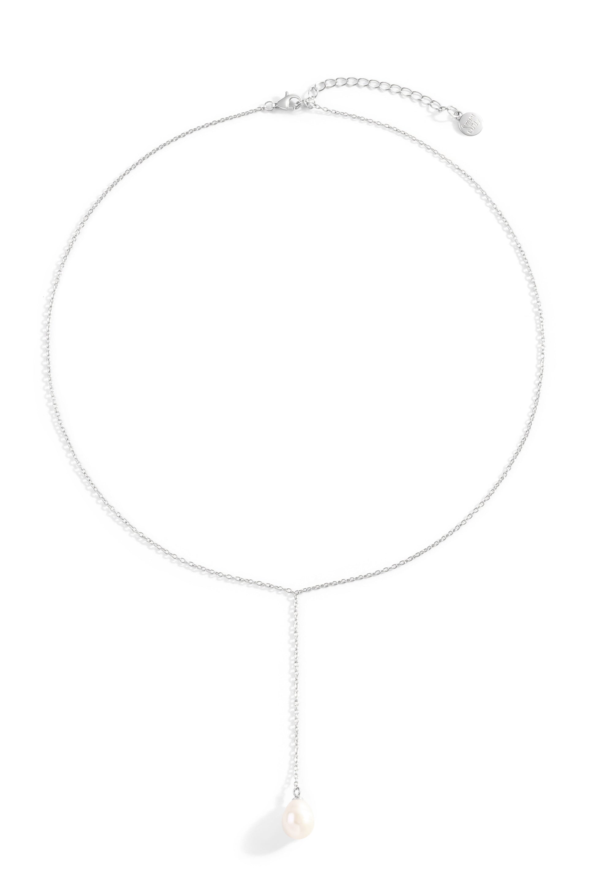 Pearl Lariat Necklace