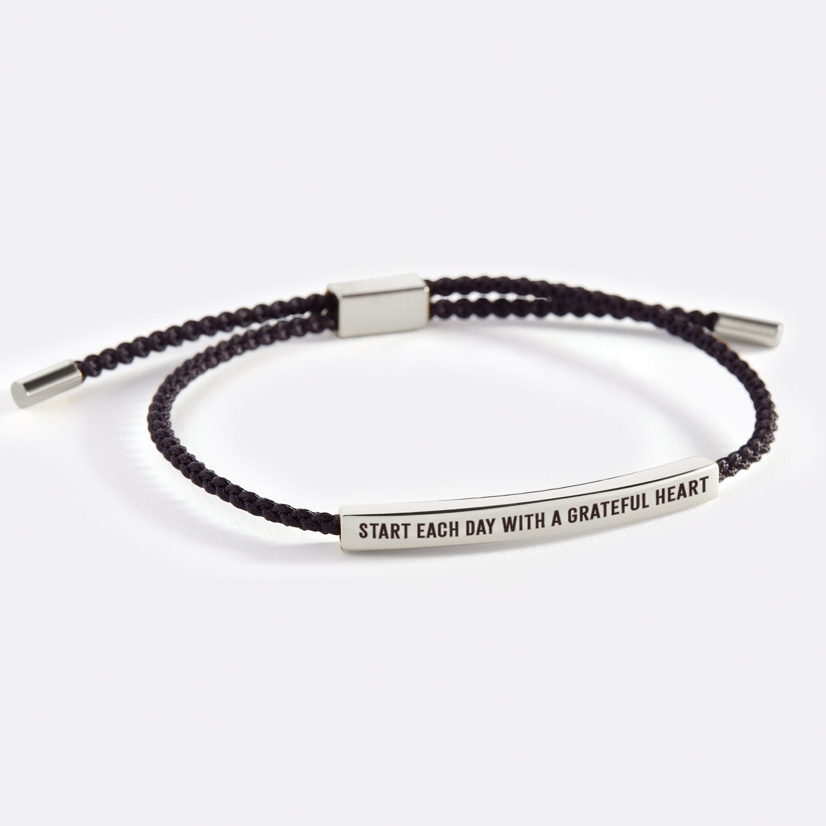 Start Each Day With A Greatful Heart Inspire Bracelet