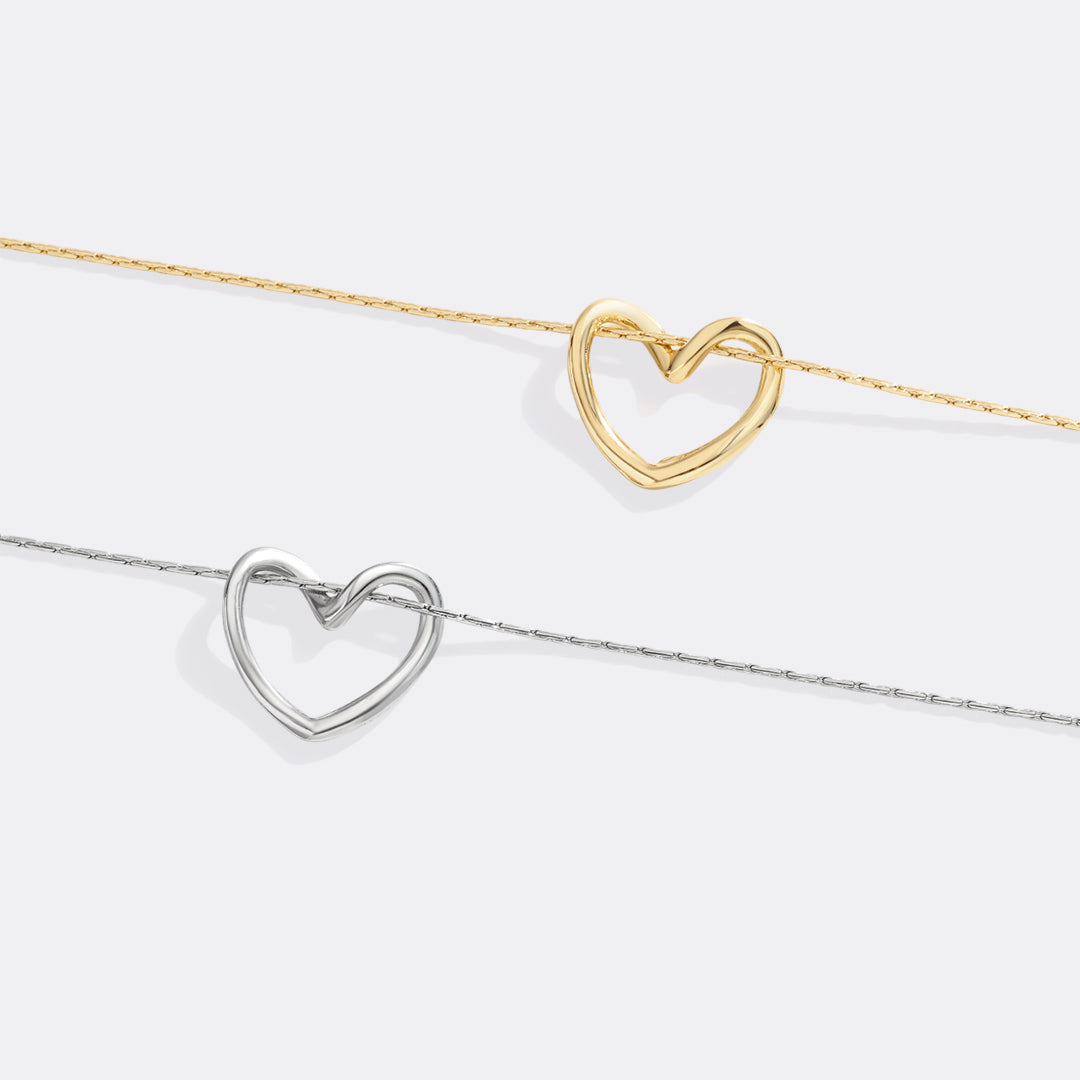 Open Heart Necklace