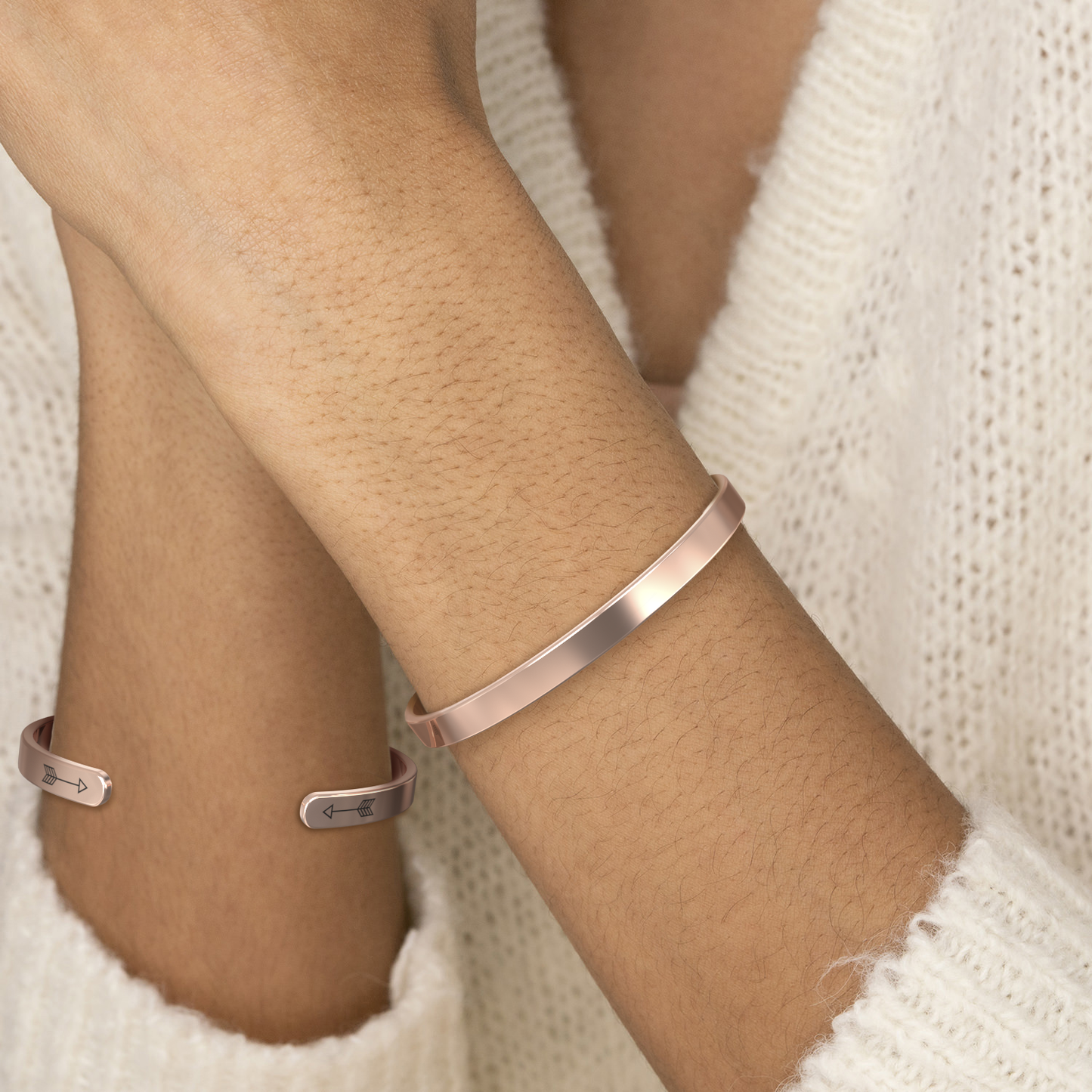 Remember Who You Are and Straighten Your Crown Cuff Bracelet