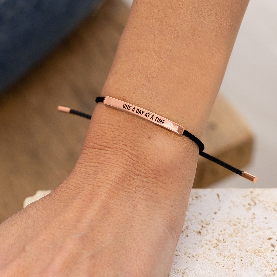 One Day at a Time Inspire Bracelet