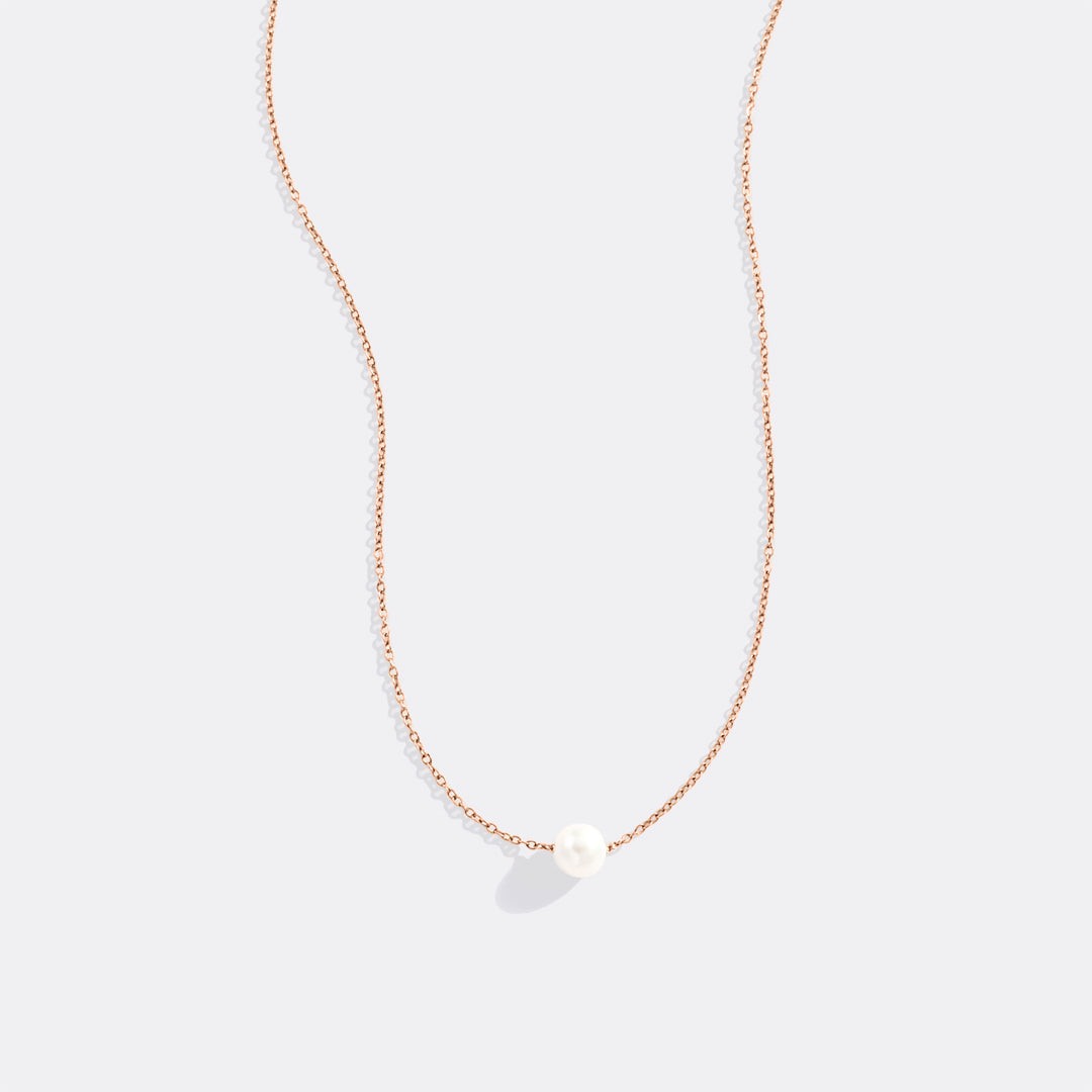 Floating Pearl Necklace