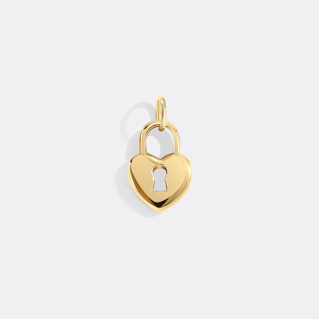 Heart Lock Charm