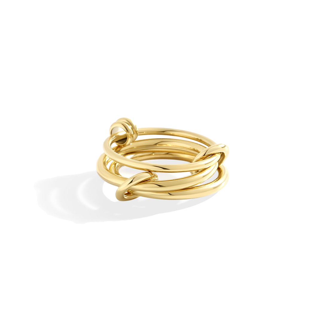 Linked Statement Fidget Rings