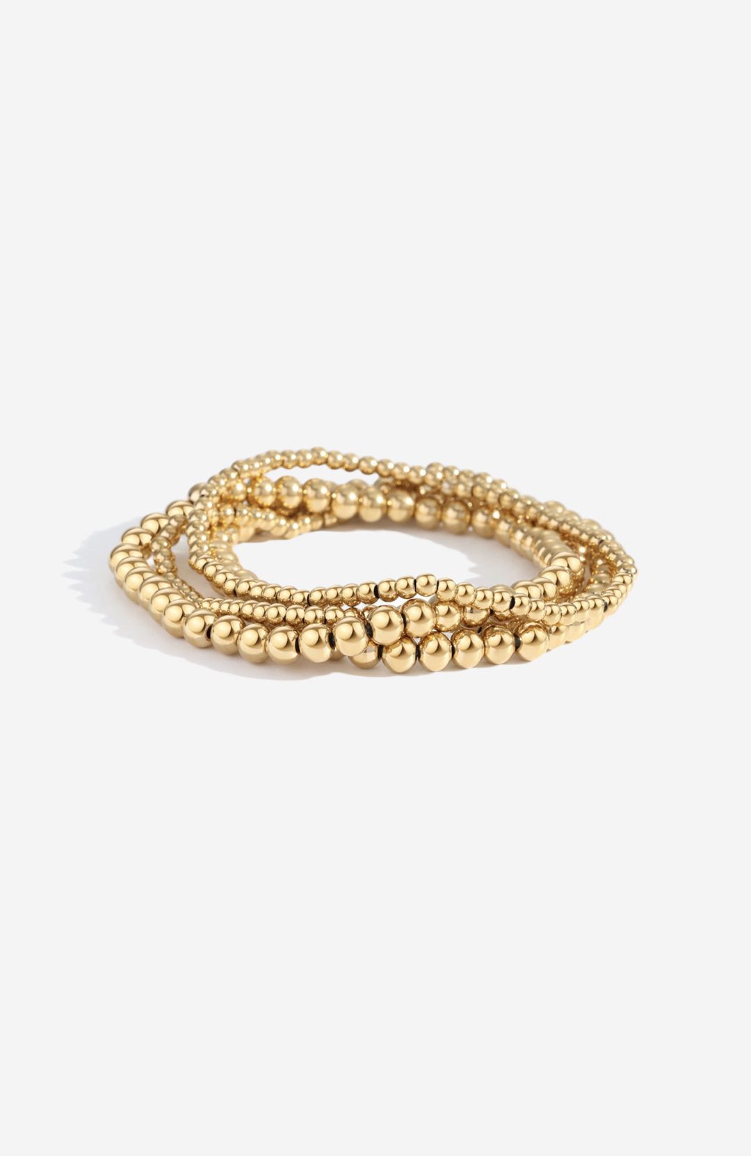 3mm & 5mm Beaded Bracelet Stacking Set