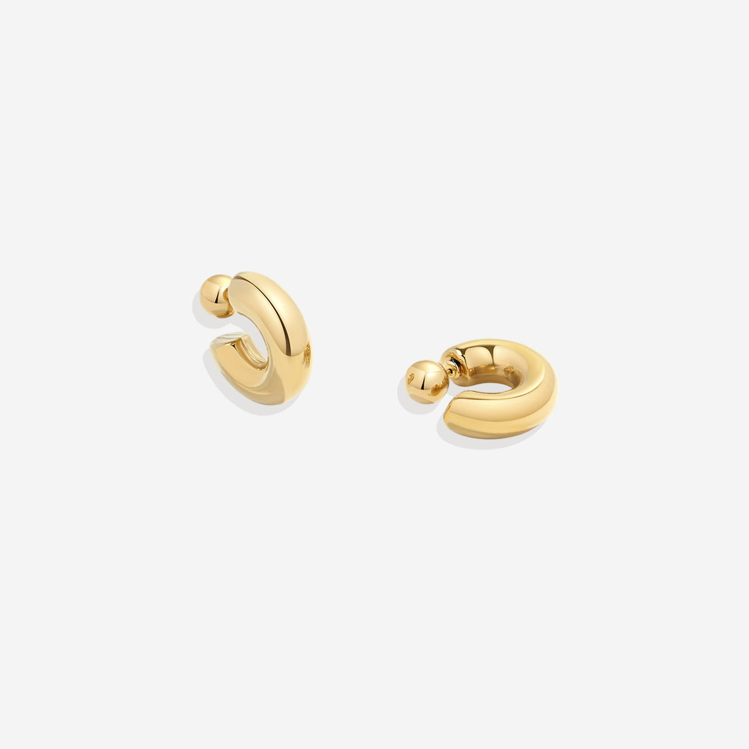 Reversible Hoop Earrings