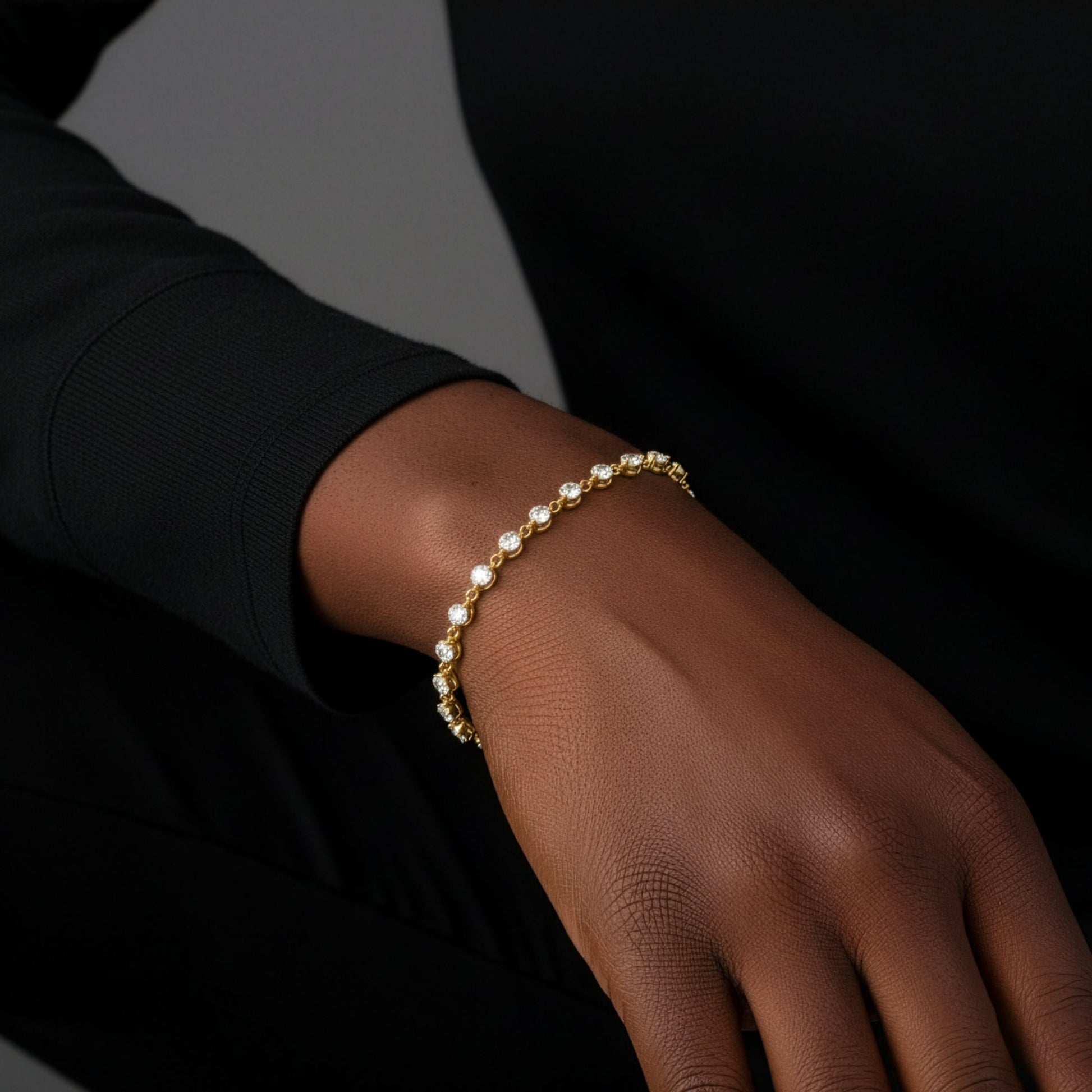 Wrapped in Diamonds Bracelet
