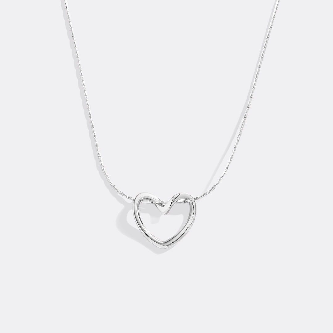Open Heart Necklace