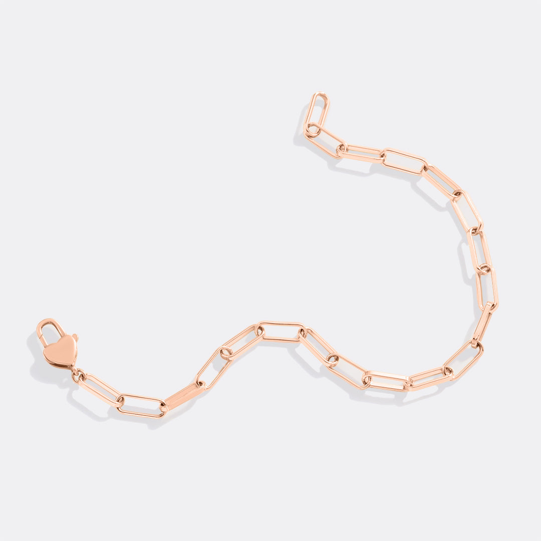 Heart Padlock Bracelet