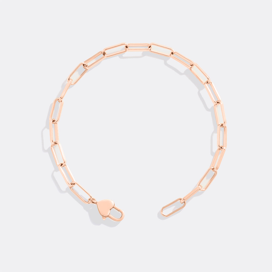 Heart Padlock Bracelet