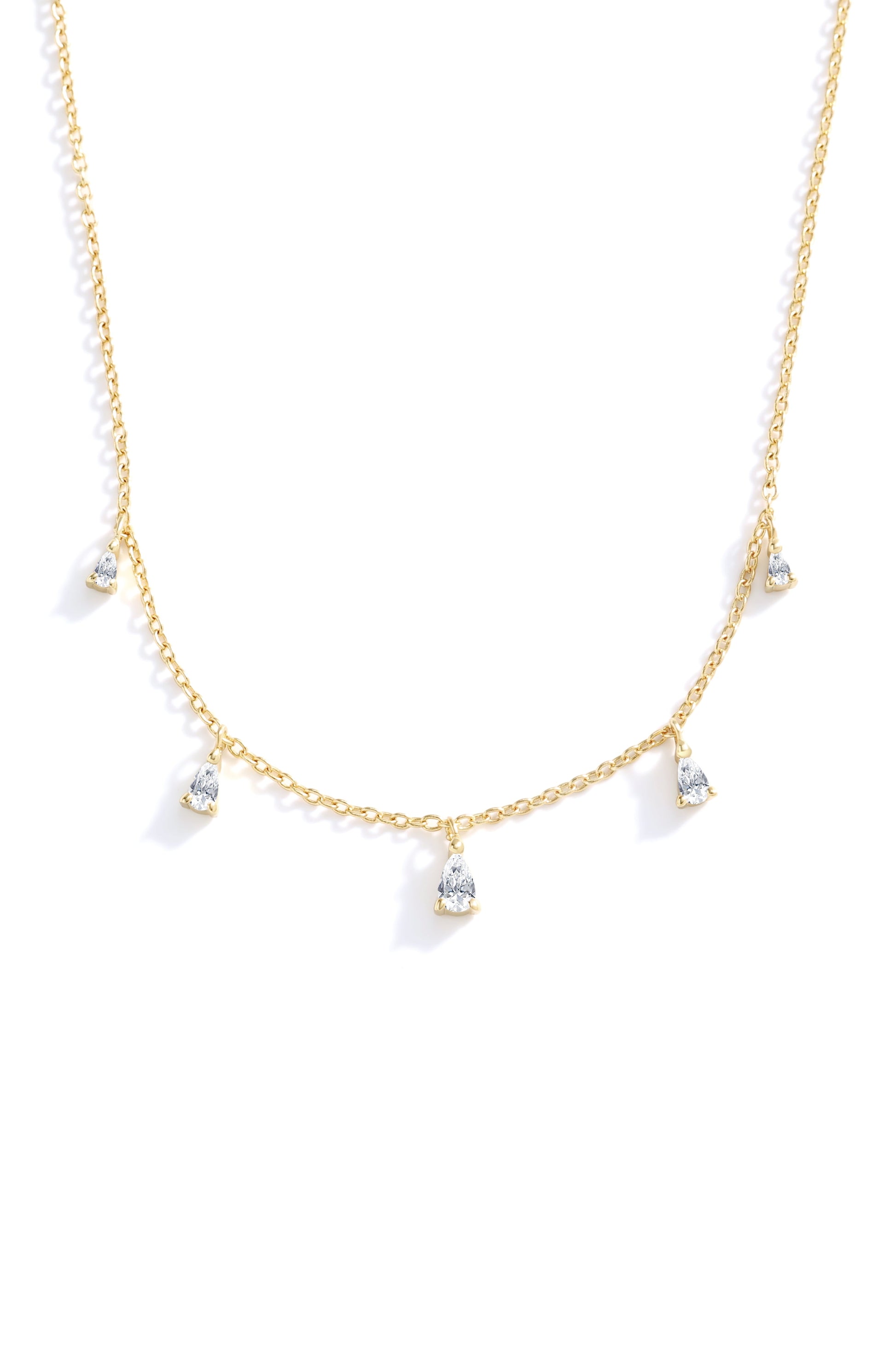 Pear Shape Necklace