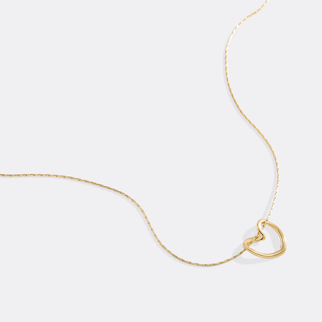 Open Heart Necklace