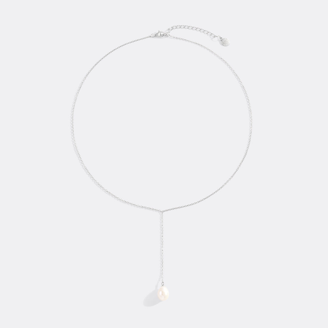 Pearl Lariat Necklace