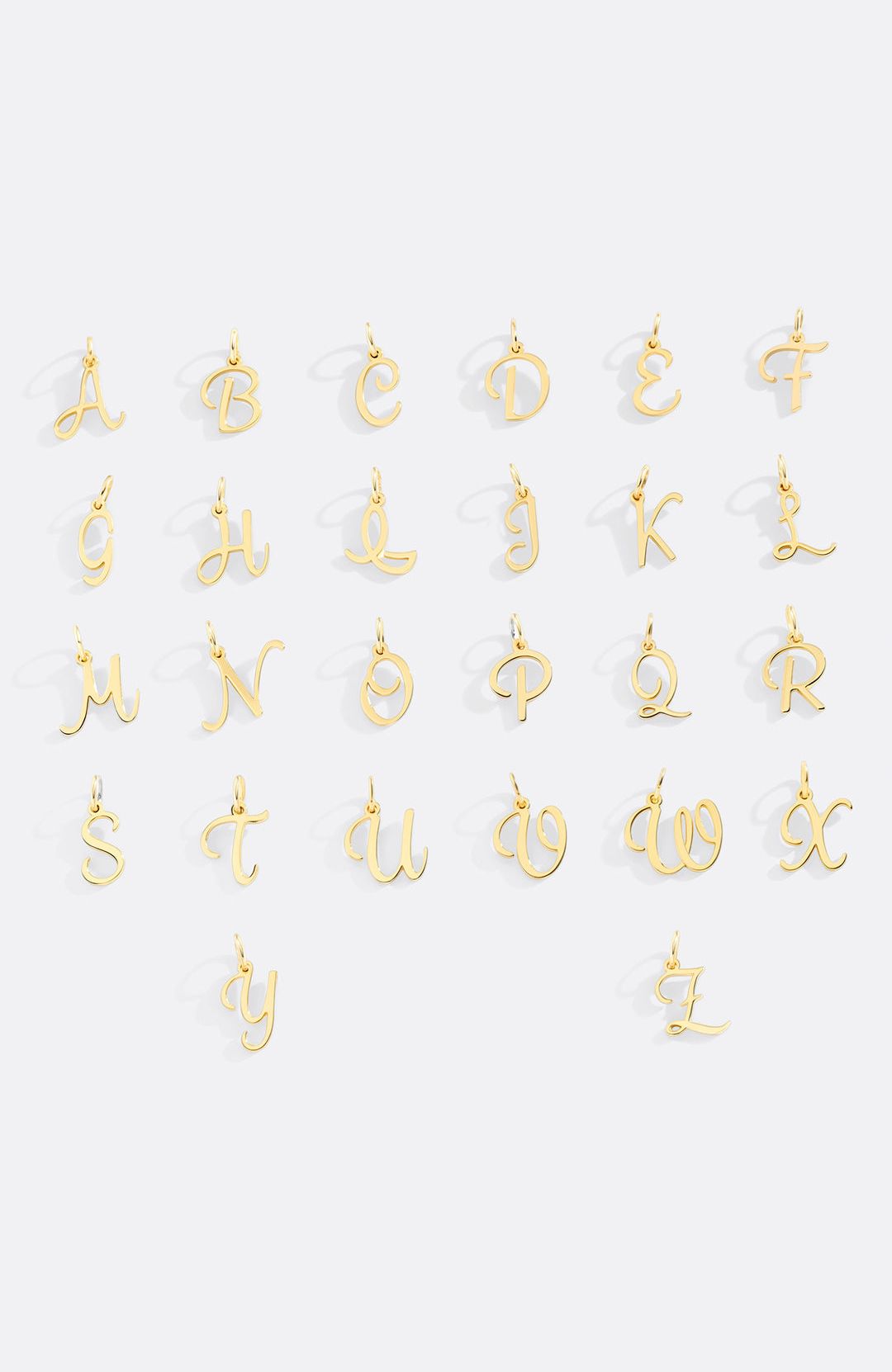 Cursive Initial Charm