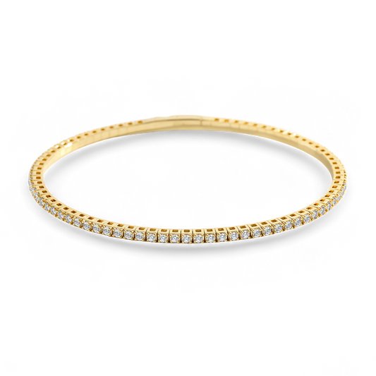 Flexible Diamond Tennis Bracelet