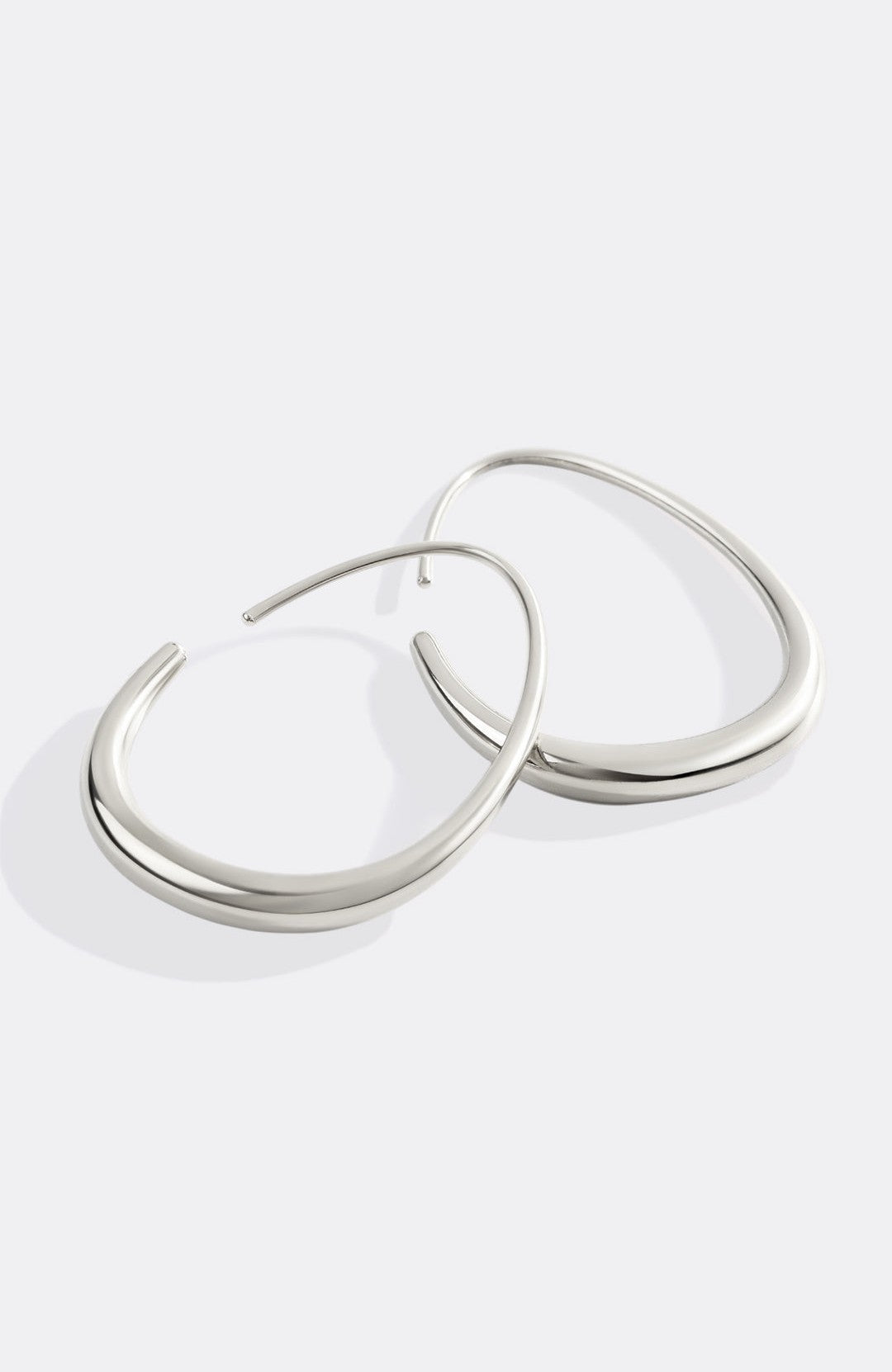 Fluid Hoop Earrings