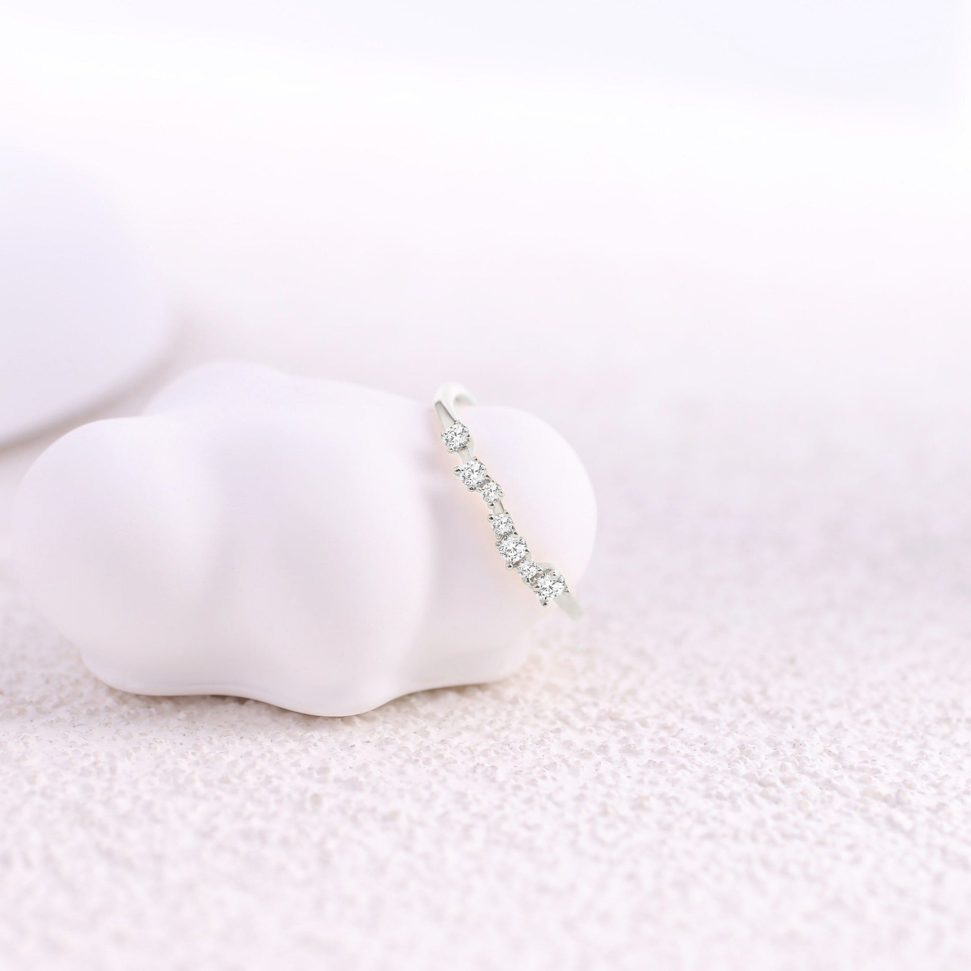 Shimmer Diamond Ring