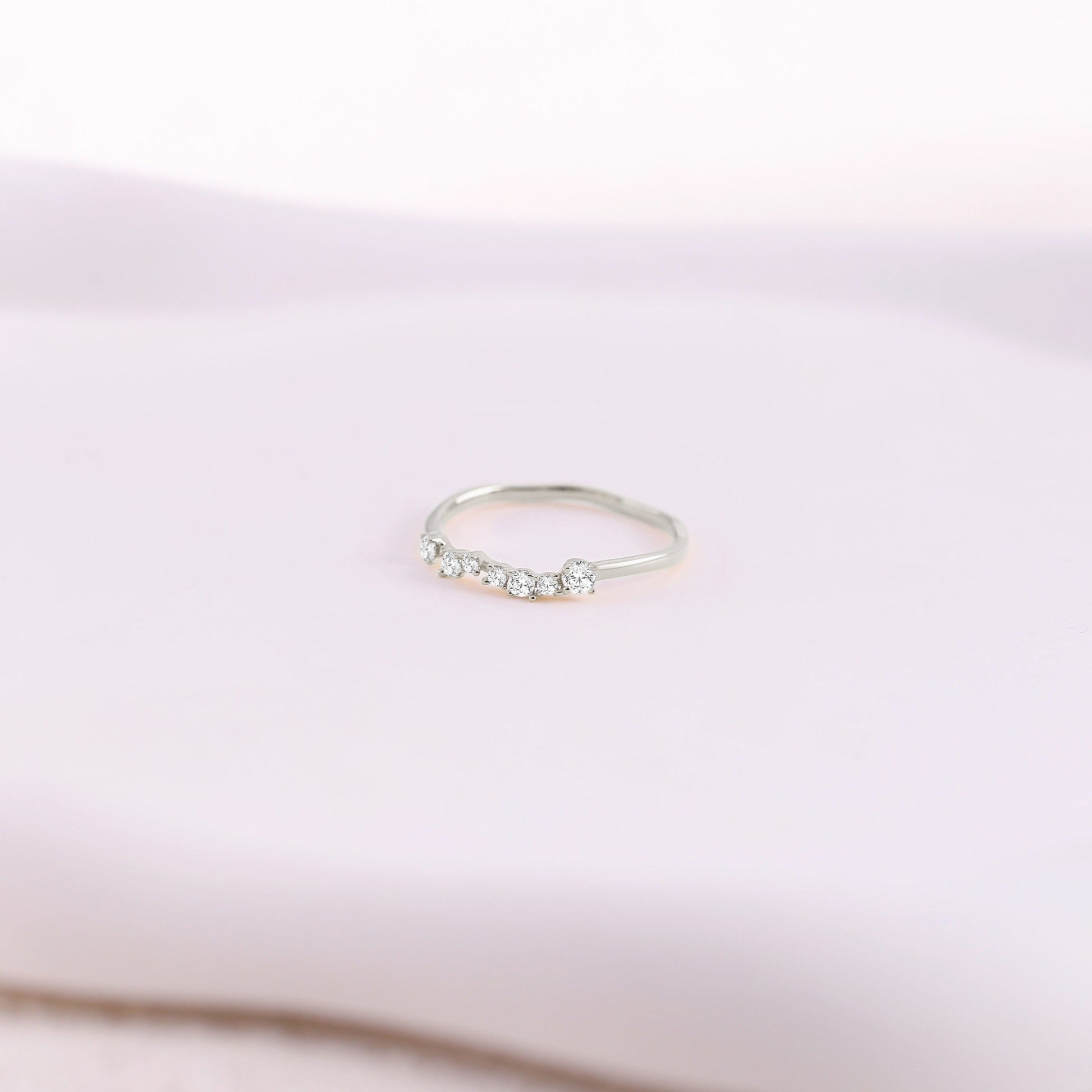 Shimmer Diamond Ring