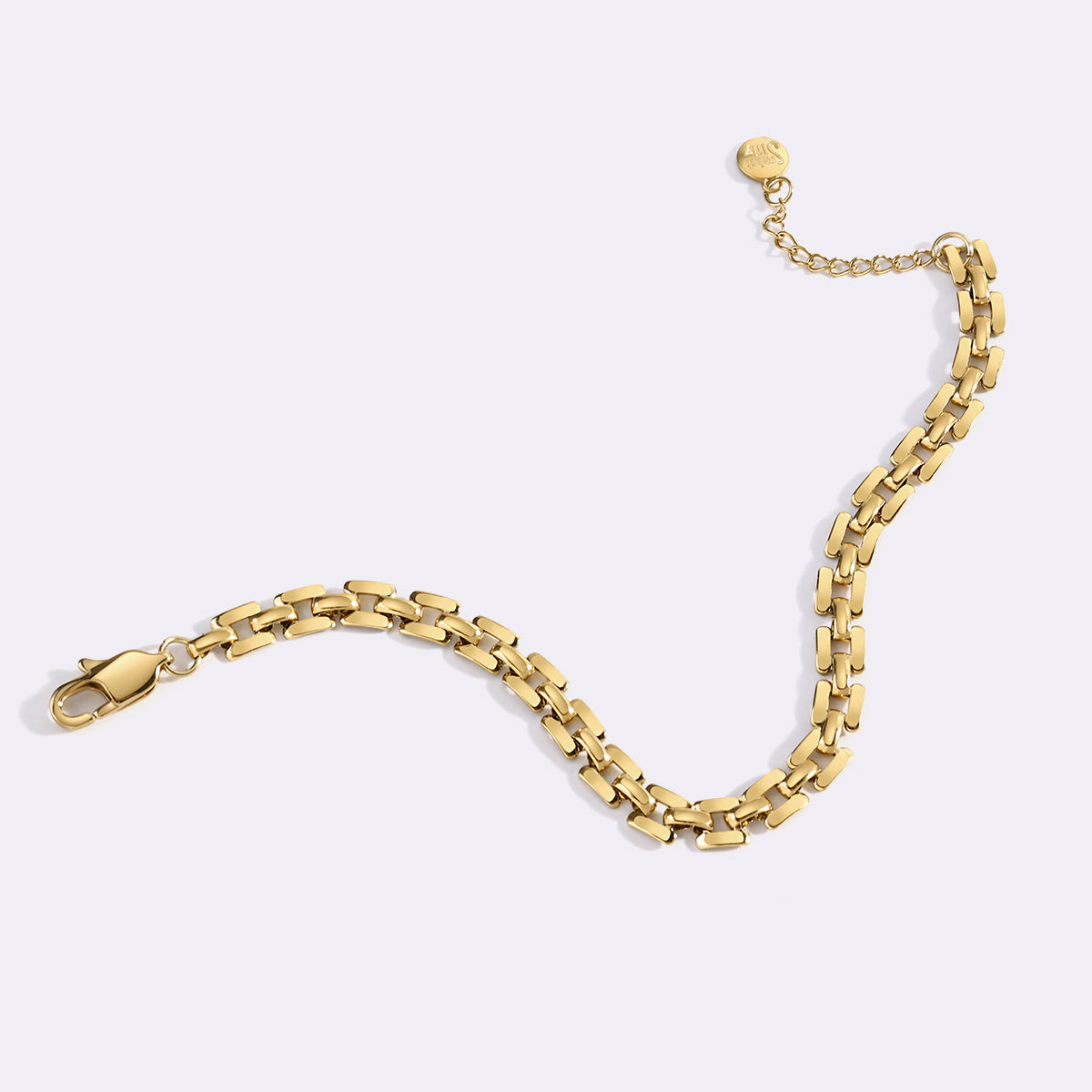 Timepiece Link Chain Bracelet