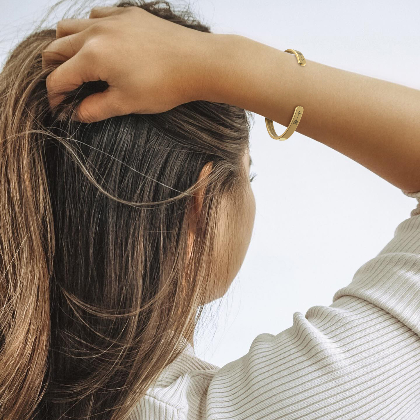 Remember Who You Are and Straighten Your Crown Cuff Bracelet